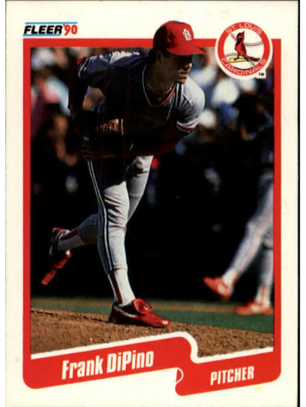 1990 Frank DiPino Fleer Baseball Card #249